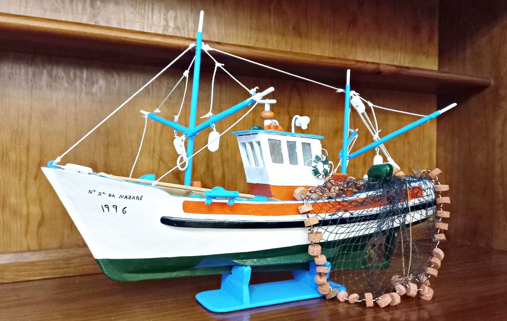 Barco tradicional da Nazaré