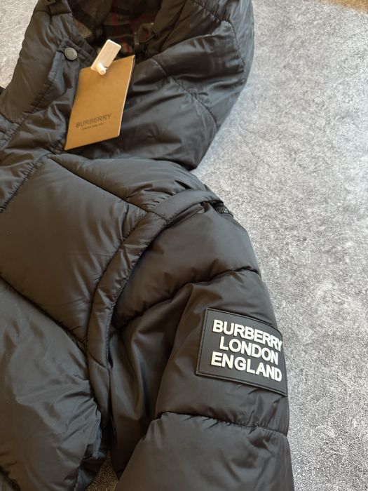 Пуховик Burberry / куртка барбері / пуховик барбері / пуховик burbery