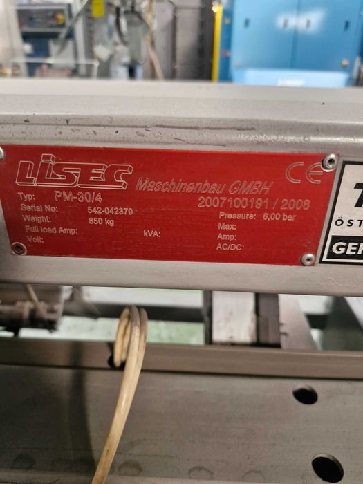Automatyczna giętarka Lisec BSV-30/K