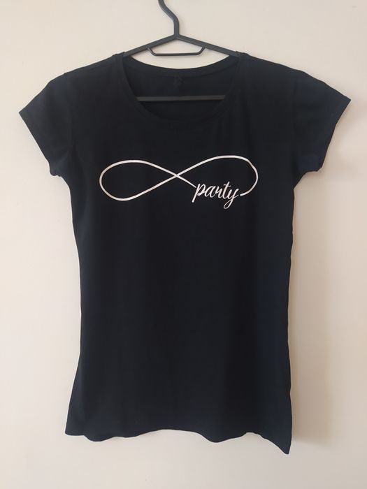 XS koszulka damska Sinsay czarna party