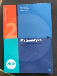 Matematyka 2 - podręcznik liceum technikum, rozszerzony