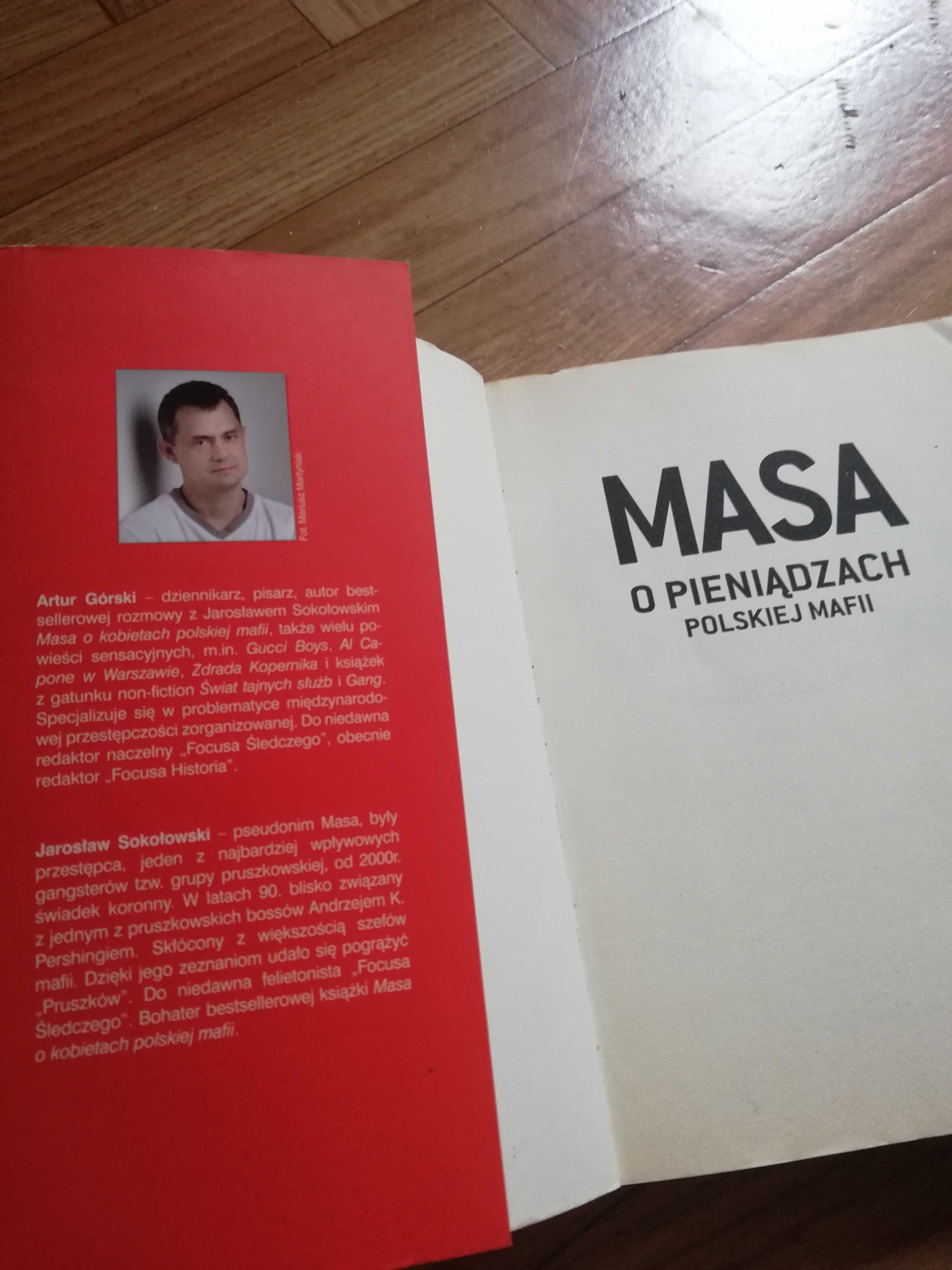 ksiazka: ,,Masa o pieniadzach polskiej mafii"