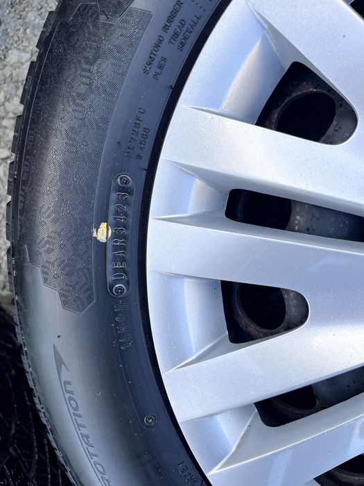 Диски з Зимовою Гумою 5.112 195.65R15 з Німеччини