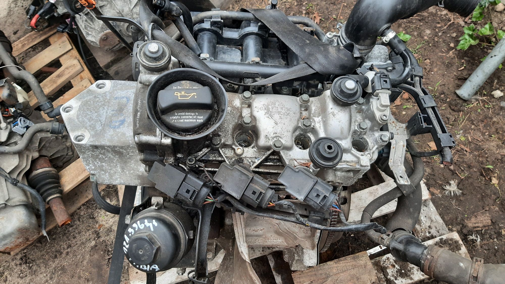 BMD silnik 1.2 kompletny 121tyś seat VW skoda