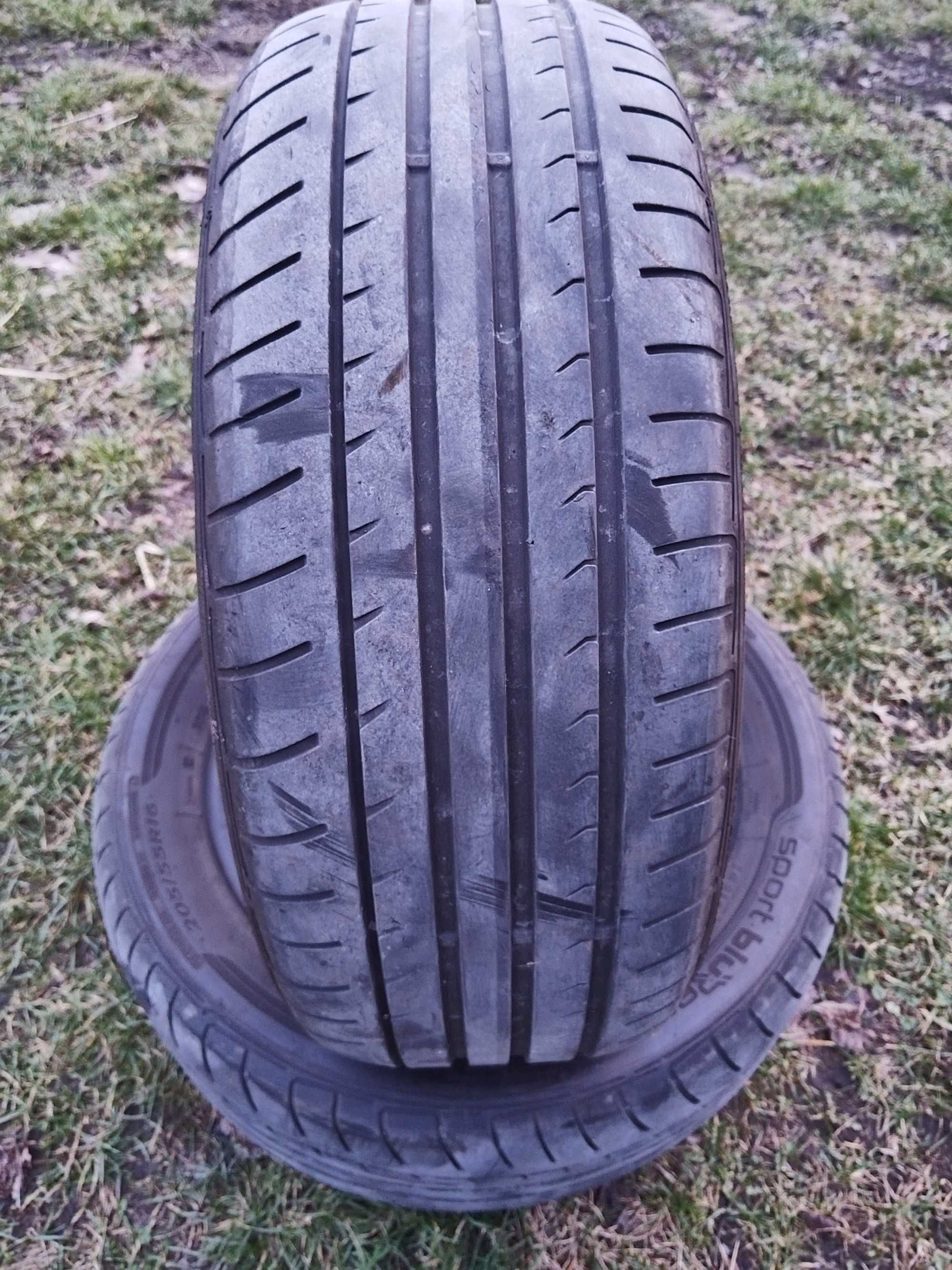 Opony letnie Dunlop 205/55R16 2 szt.