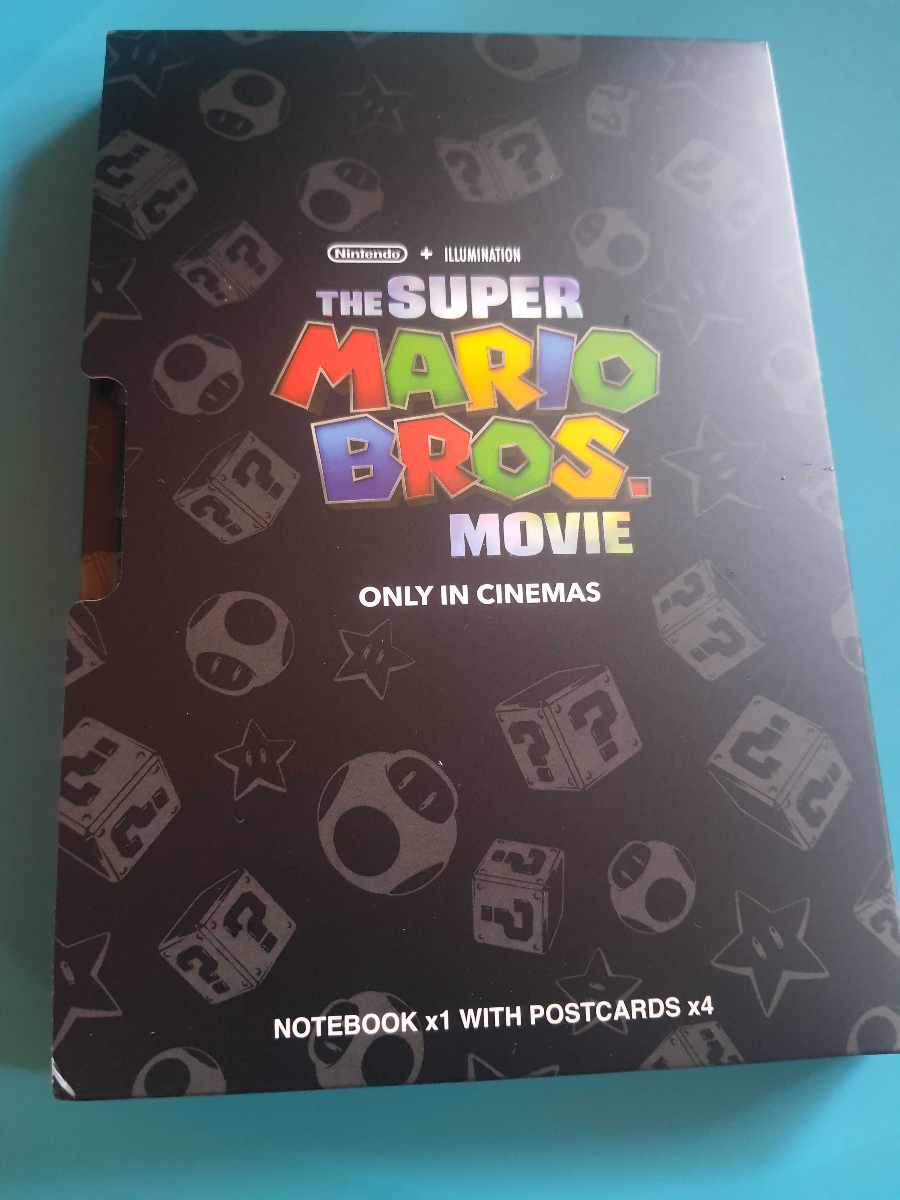 Merchandise livro Filme Mario edição limitada