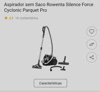 Aspirador Rowenta Silence Force Cyclonic 4A Parquet Pro