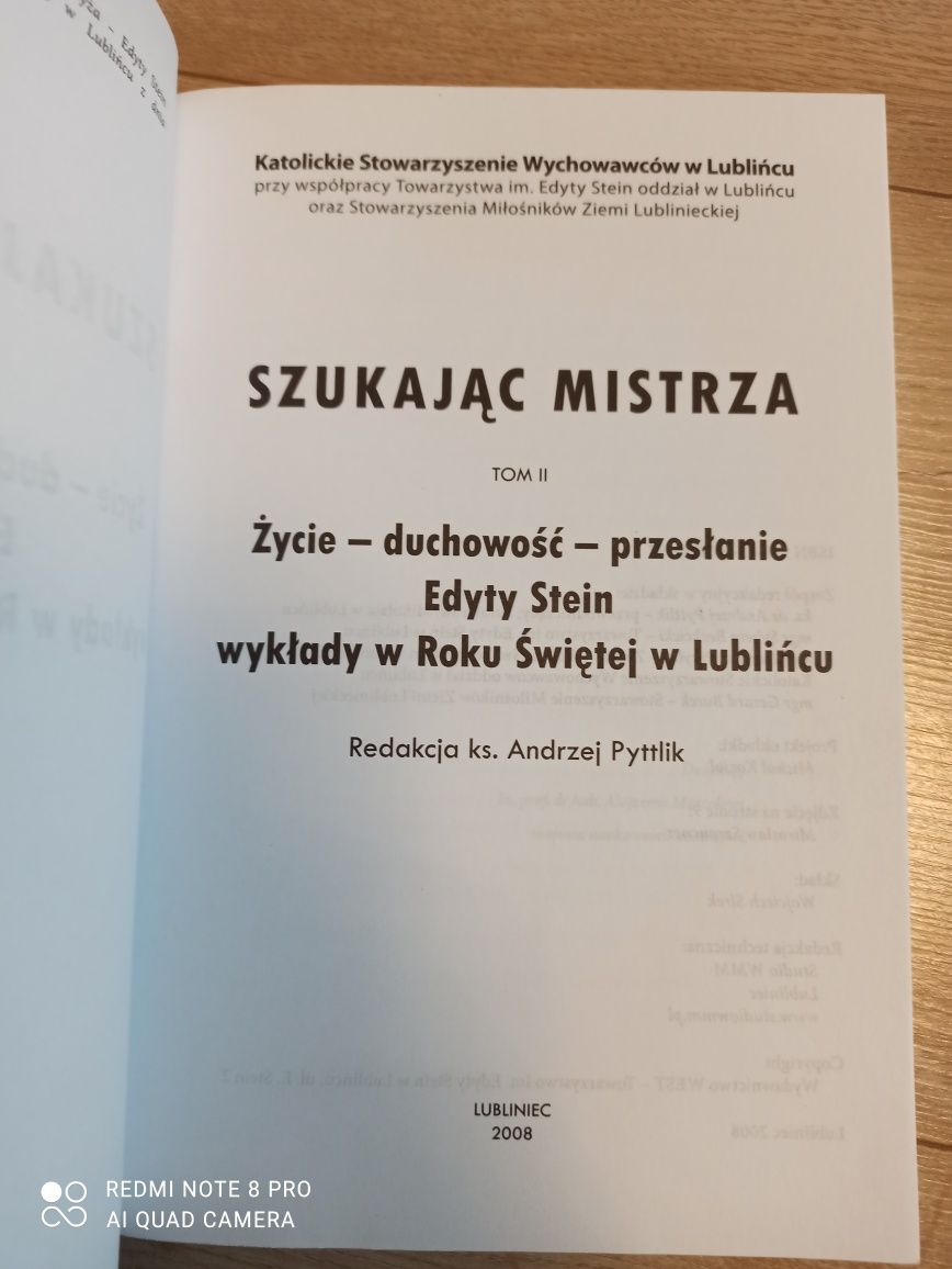 Szukajac Mistrza-redakcja ks. Andrzej Pyttlik