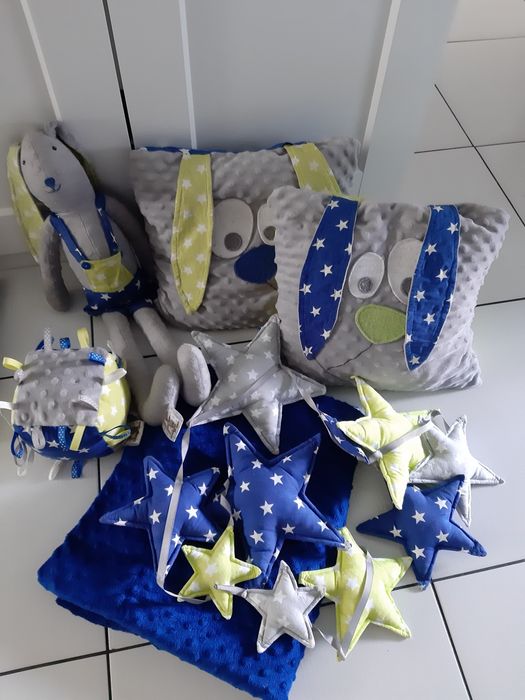 Kocyk niemowlęcy, zestaw dekoracji do pokoju niemowlaka