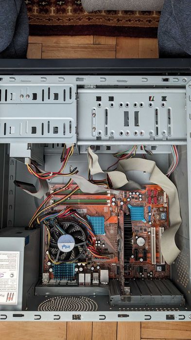 Настільний комп'ютер ABIT IL8_Intel Celeron D_GeForce 7300GT