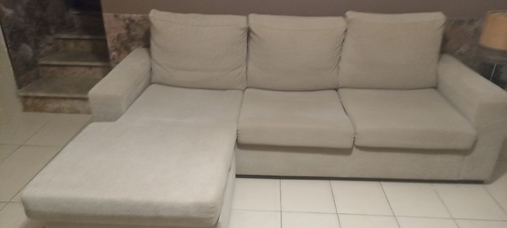 Sofá , 3 lugares,  cama com chaise longue direito ou esquerdo