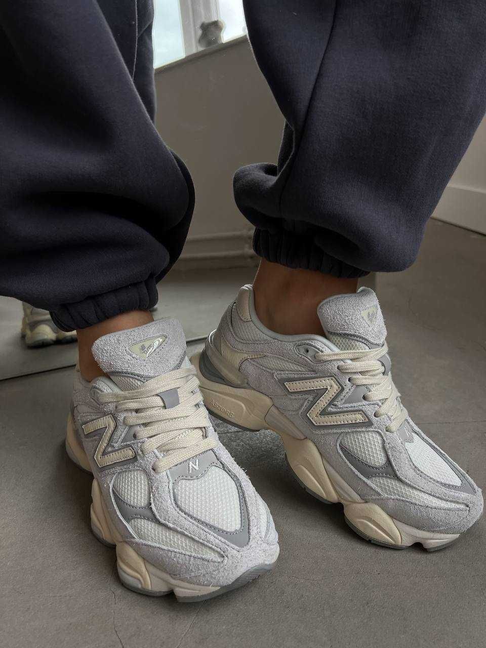 Кроссовки New Balance 9060 Quartz Grey 36-45 Хит Весны 2024! Наложка!