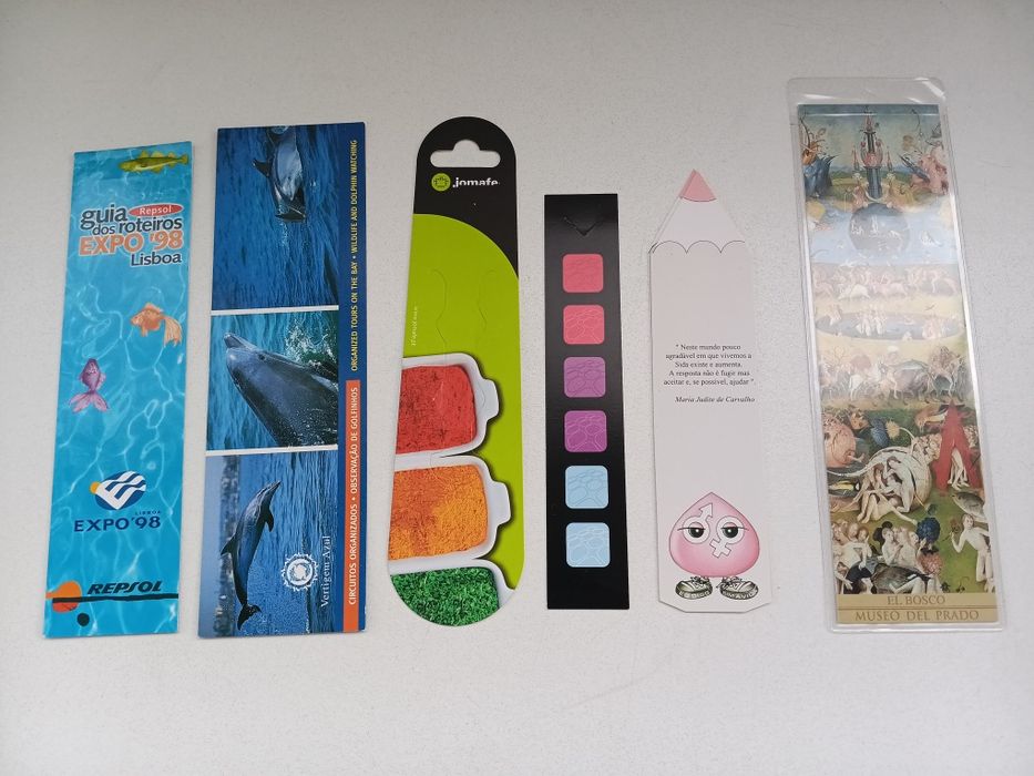 Marcadores de livros  - Vários preços- Conj. 2