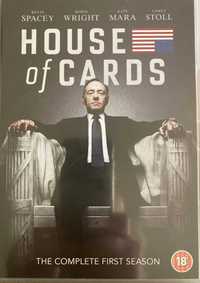 4 * DVD "House of cards" 1 sezon - wersja angielska