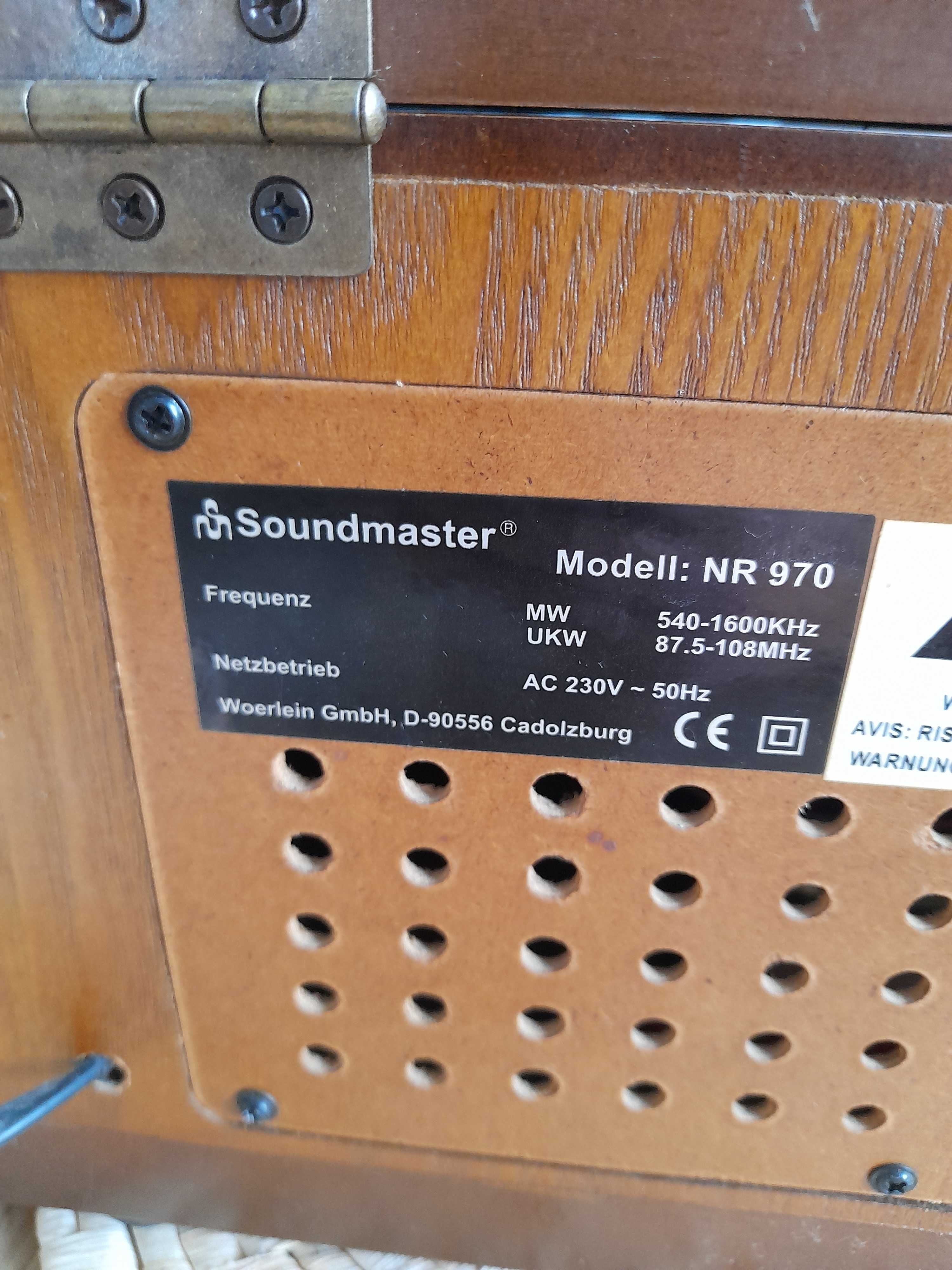 Radio Soundmaster NR 970, CD