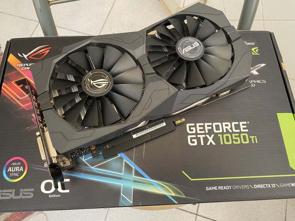 Placa Grafica Asus Nvidia Geforce Gtx 1050 TI OC edition