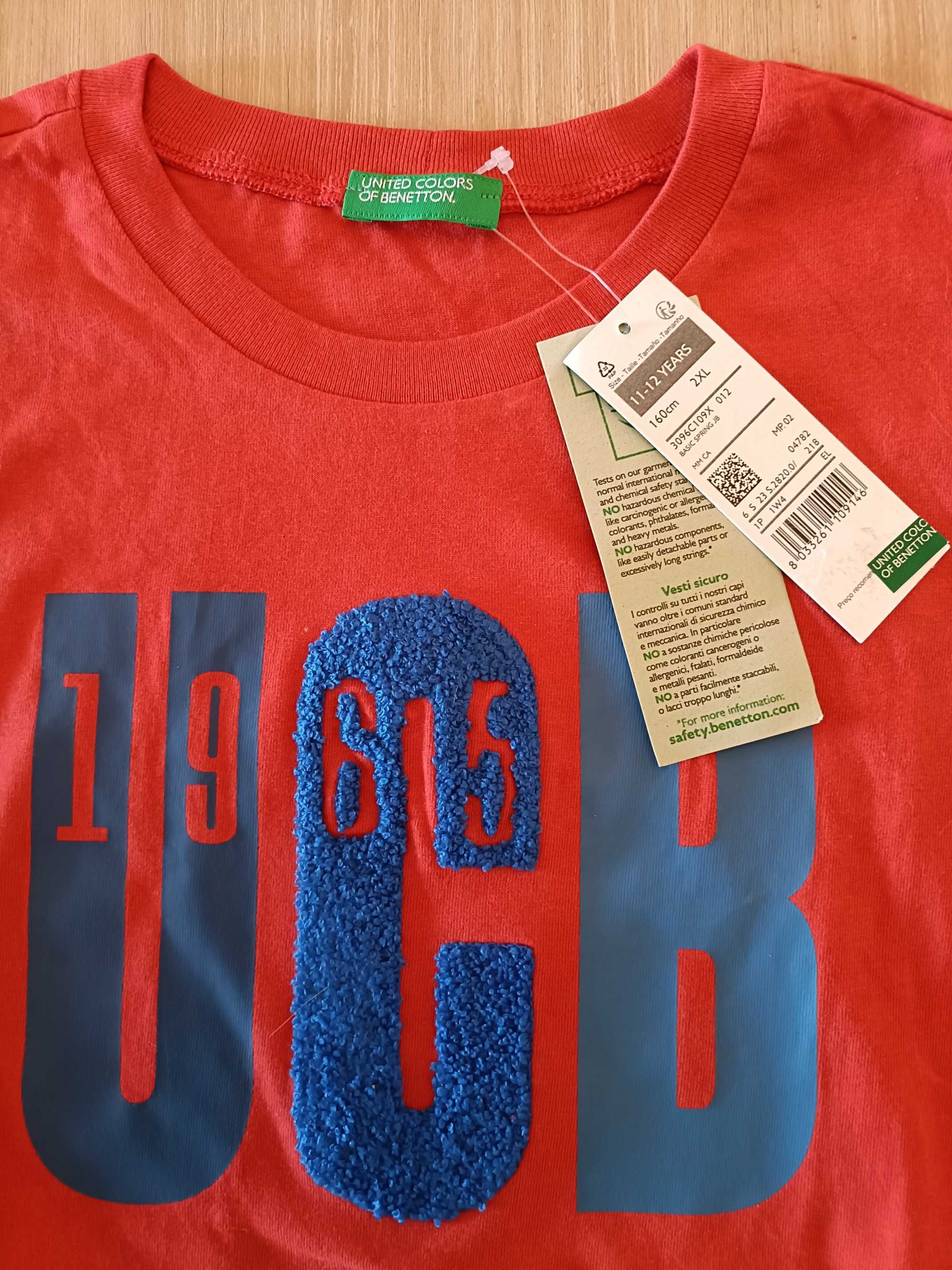 T-shirt nova Benetton