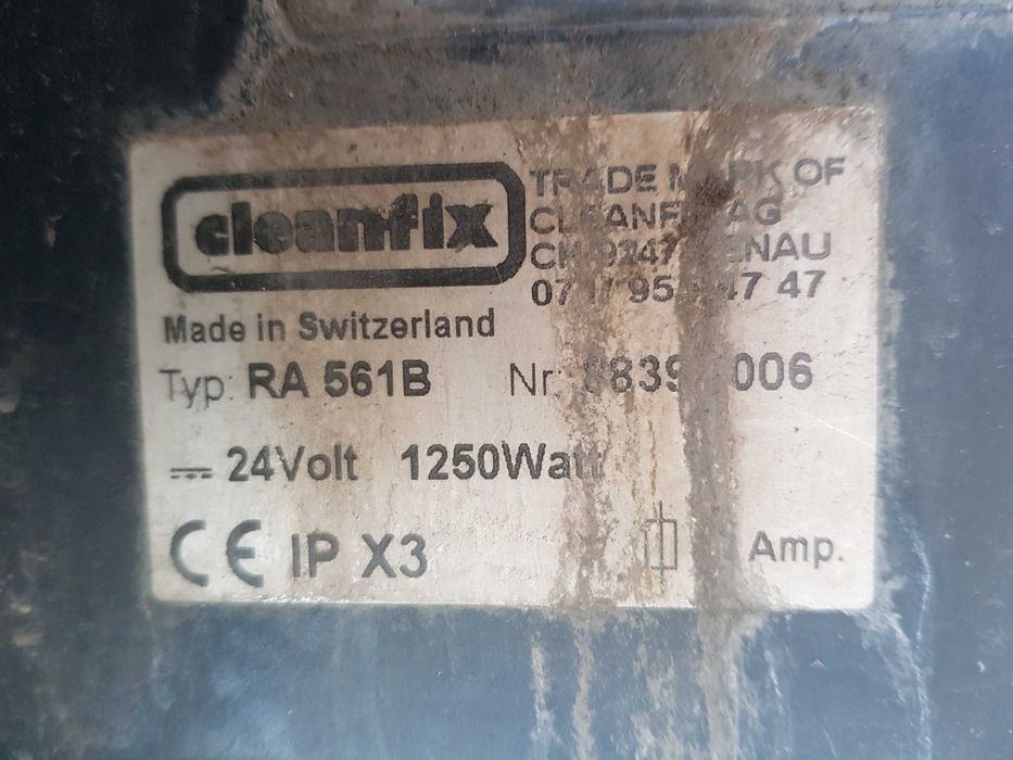 Szorowarka Cleanfix RA 431 B myjka zamiatarka