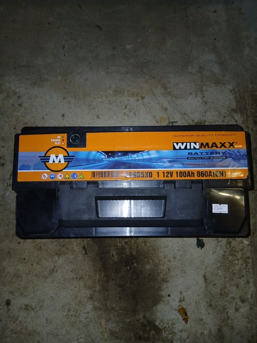 Акамулятор win maxx 100ah 860