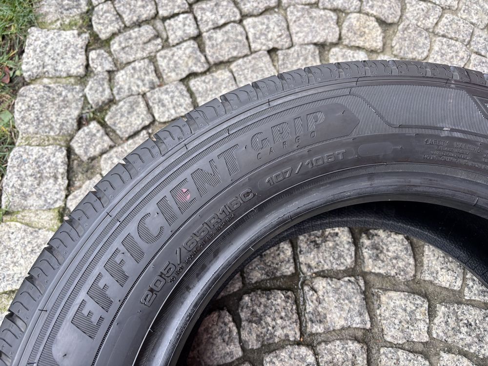 Komplet lato Goodyear Efficient Grip Cargo 205/65 R16 C rok 2024 Nowe