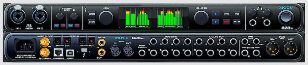 Interfejs MOTU 828es - profesjonalny USB / Thunderbolt