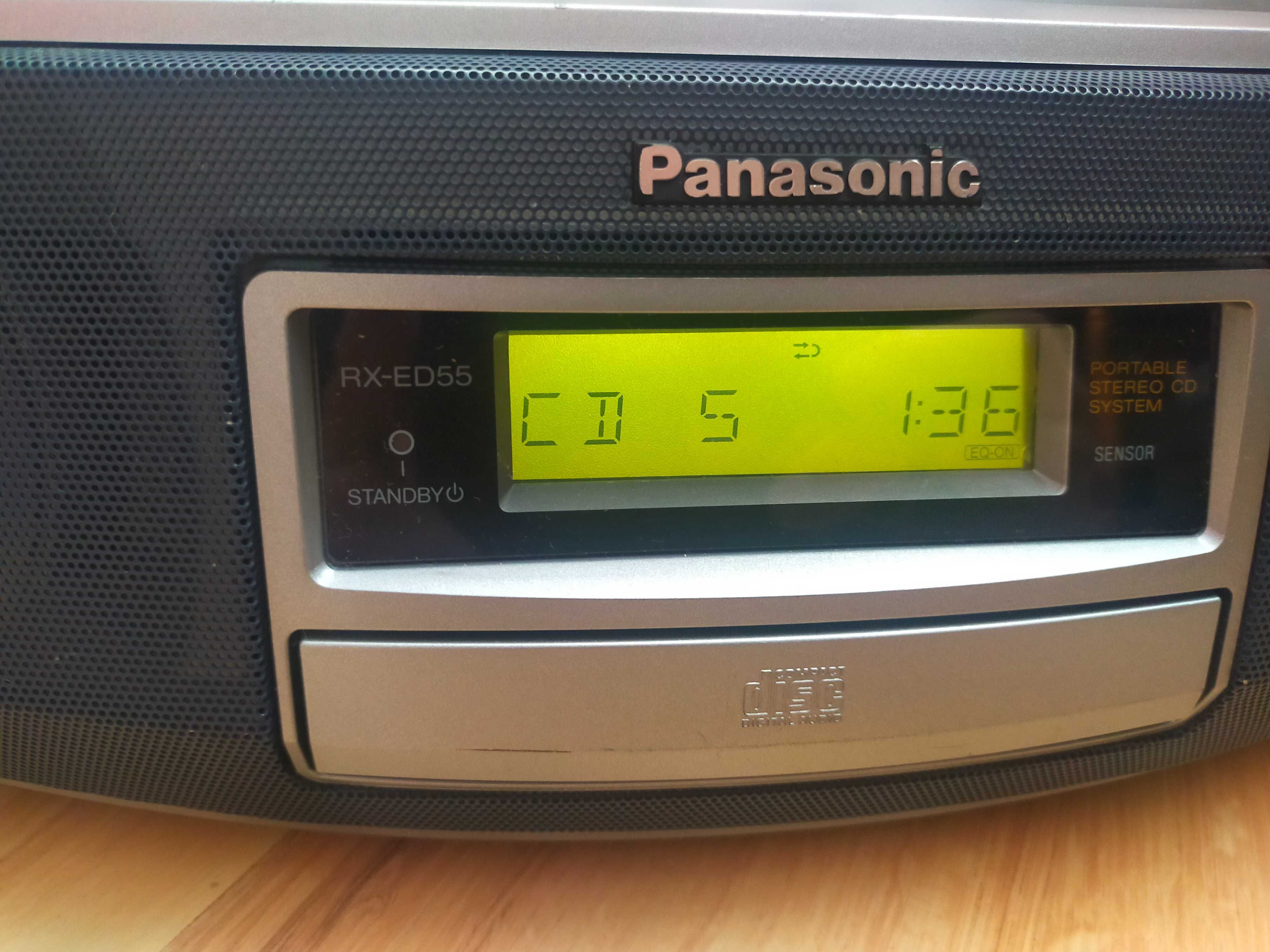 Radiomagnetofon Panasonic RX-ED55. Funkcja TPS. Sprawny !!!