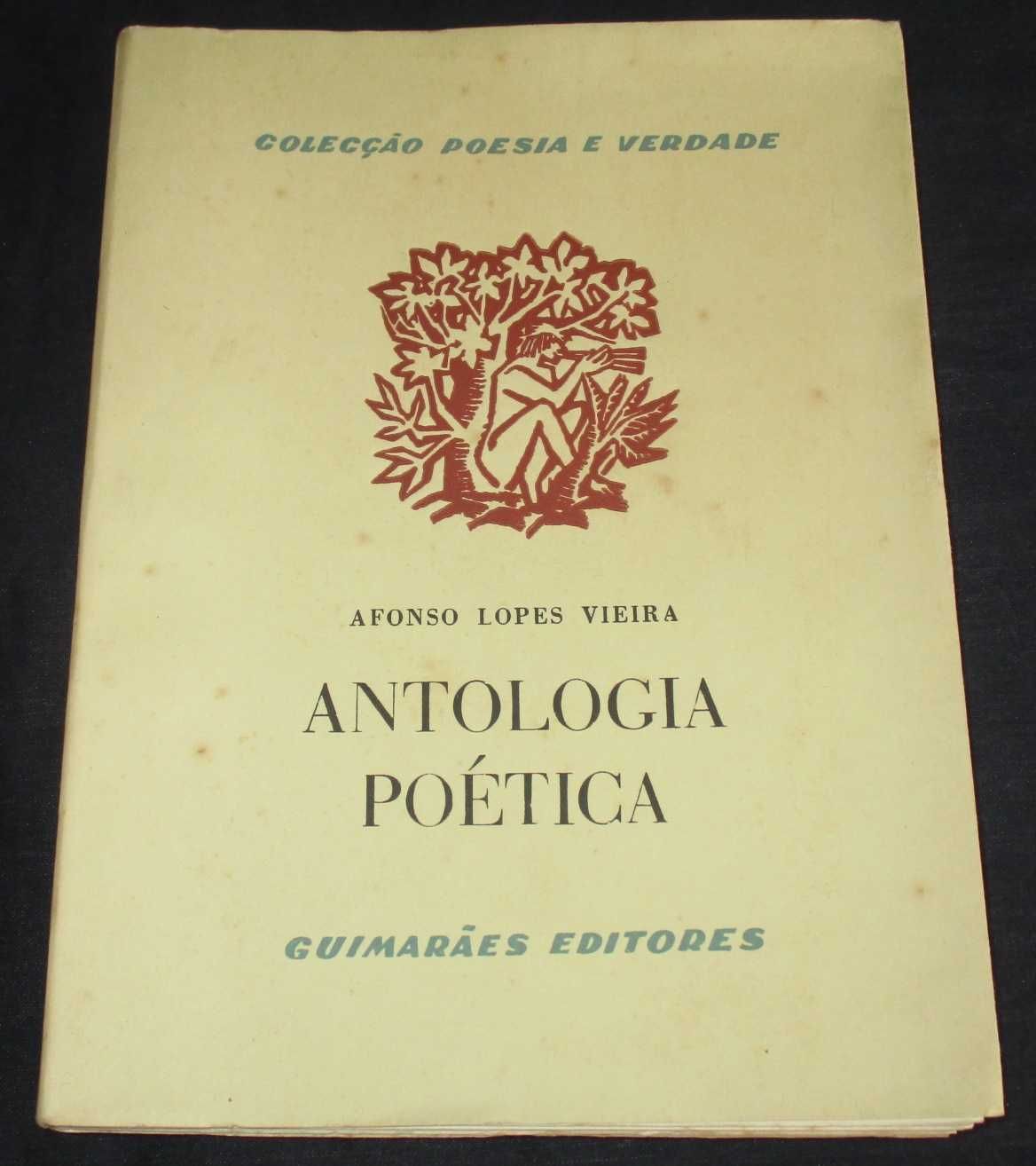 Livro Antologia Poética Afonso Lopes Vieira Poesia e Verdade 1966