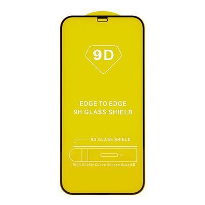 Szkło Hartowane 9D Do Iphone Xr 11 Czarna Ramka