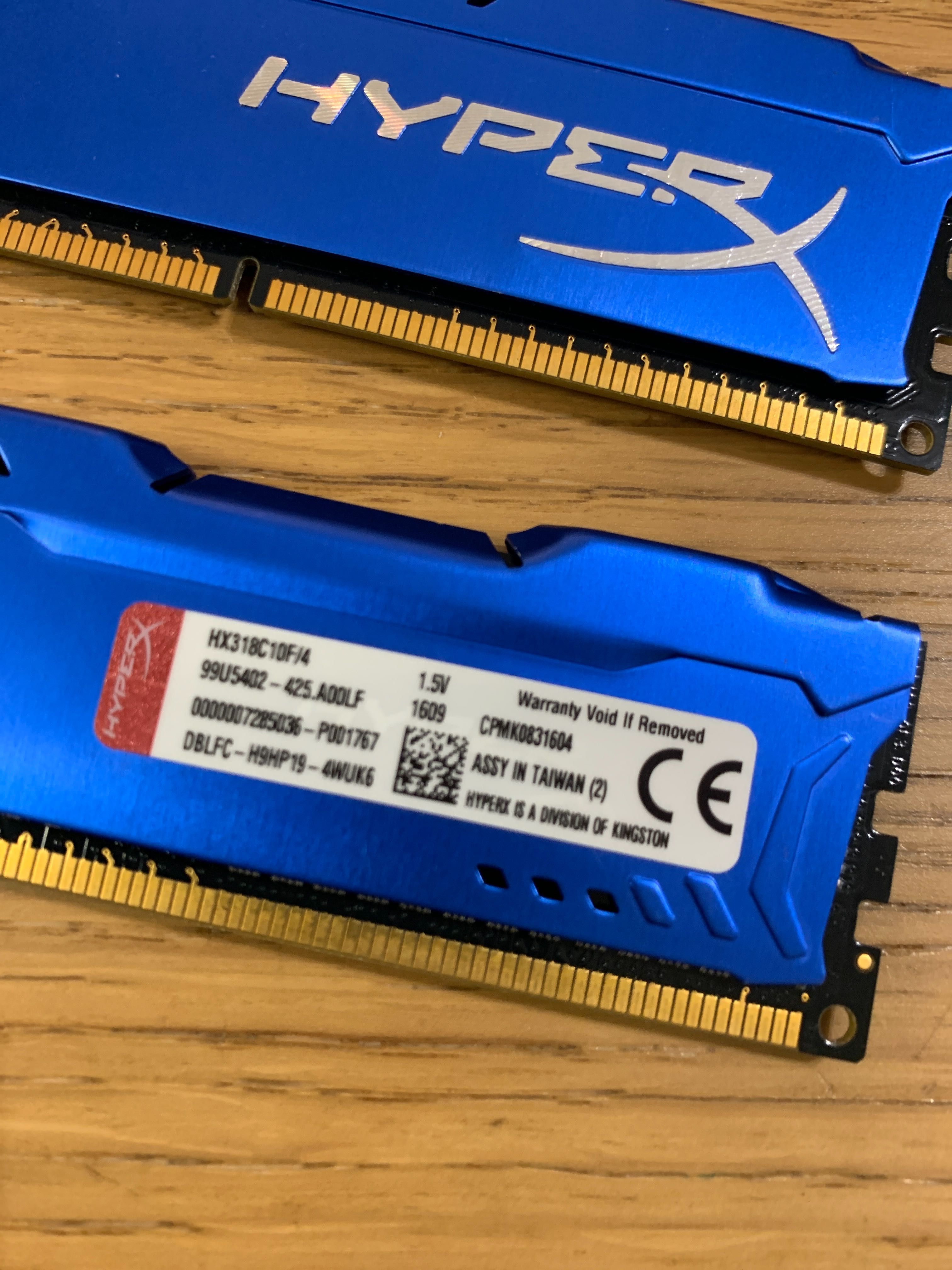 Memórias ram ddr3 1600mhz 8 gb