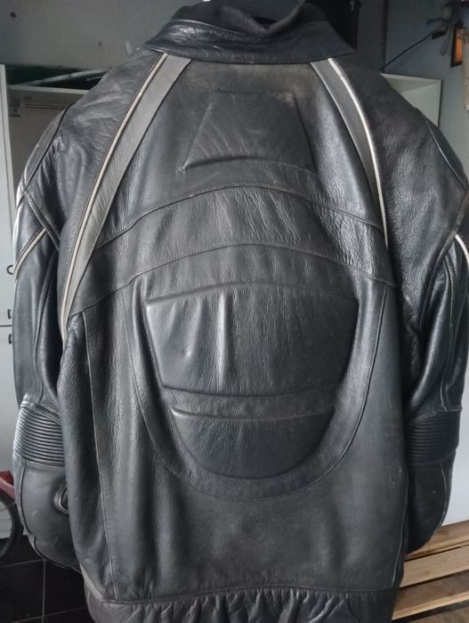 Casaco pele motard xl casa das peles