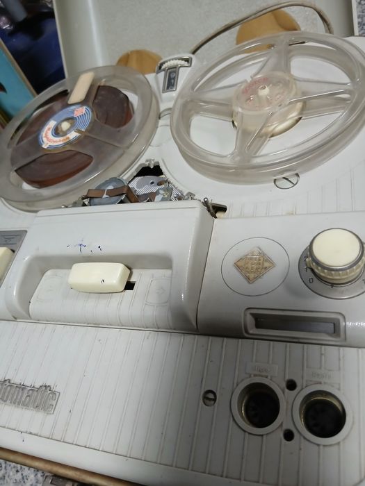 Leitor de bobines antigo