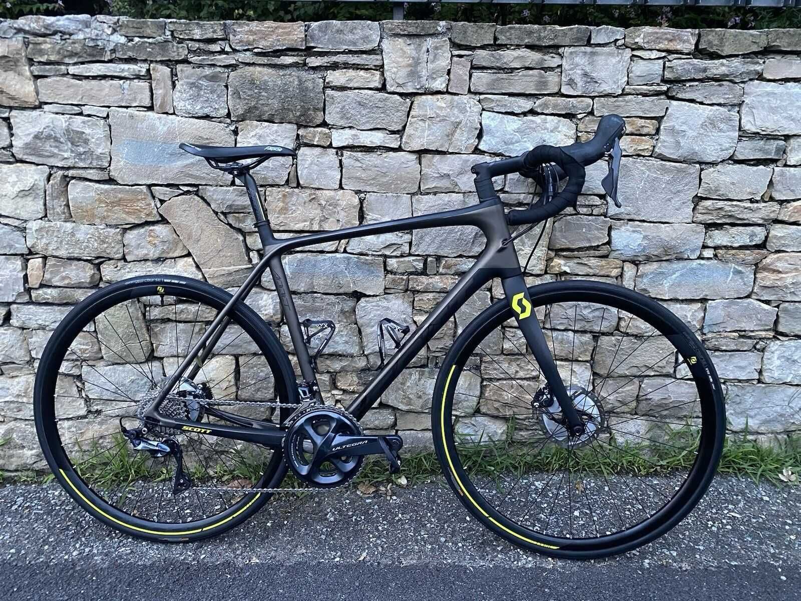 Bicicleta de Estrada Scott Addict 10 Carbon Gravel Cyclocross Disc
