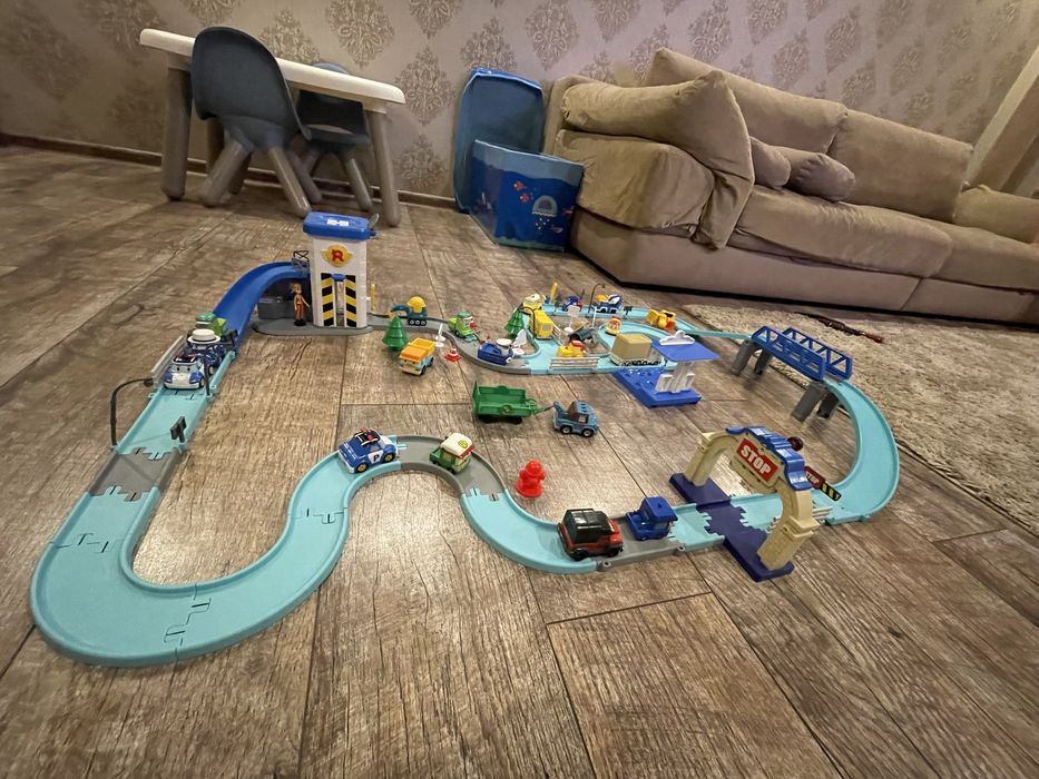 Робокары полли и другие Silverlit трансформеры дорога трек