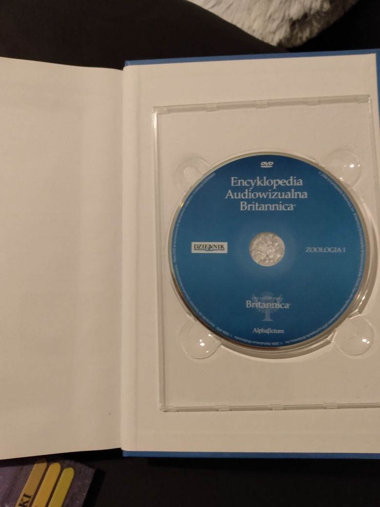 Encyklopedia Audiowizualna Britannica z plytą