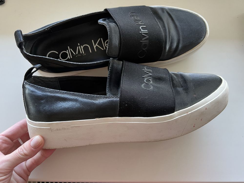 Слипоны, лоферы Calvin Klein