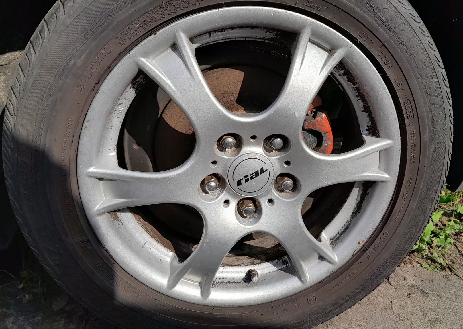 Felgi Aluminiowe RIAL 16 cali Alufelgi 5x114,3 Honda Toyota Mazda Kia
