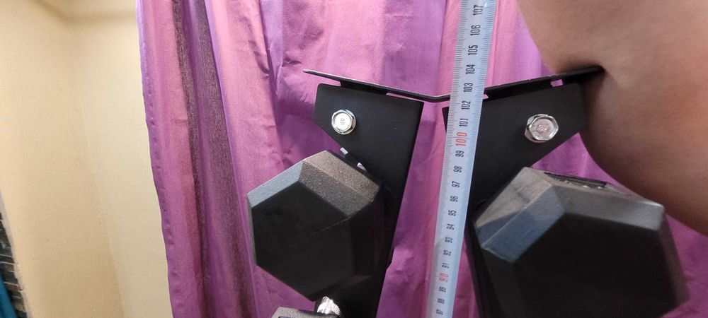 Zestaw hantli hex popularnych małych 3-8 kg