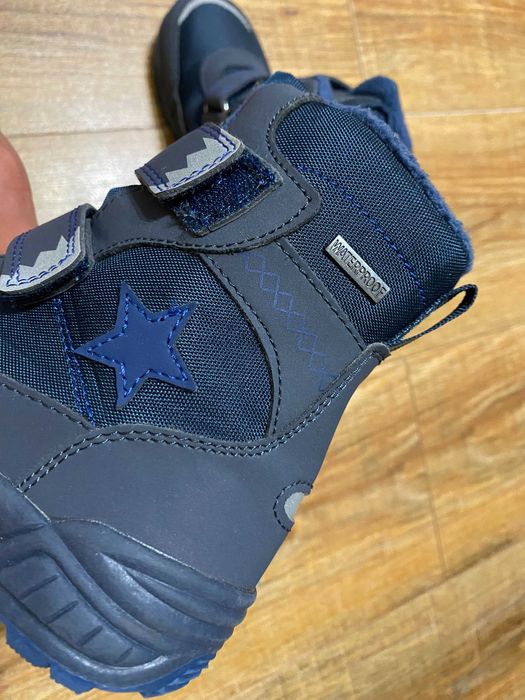 Ботинки детские зимние термо черевики на мальчика Lily&dan р.27