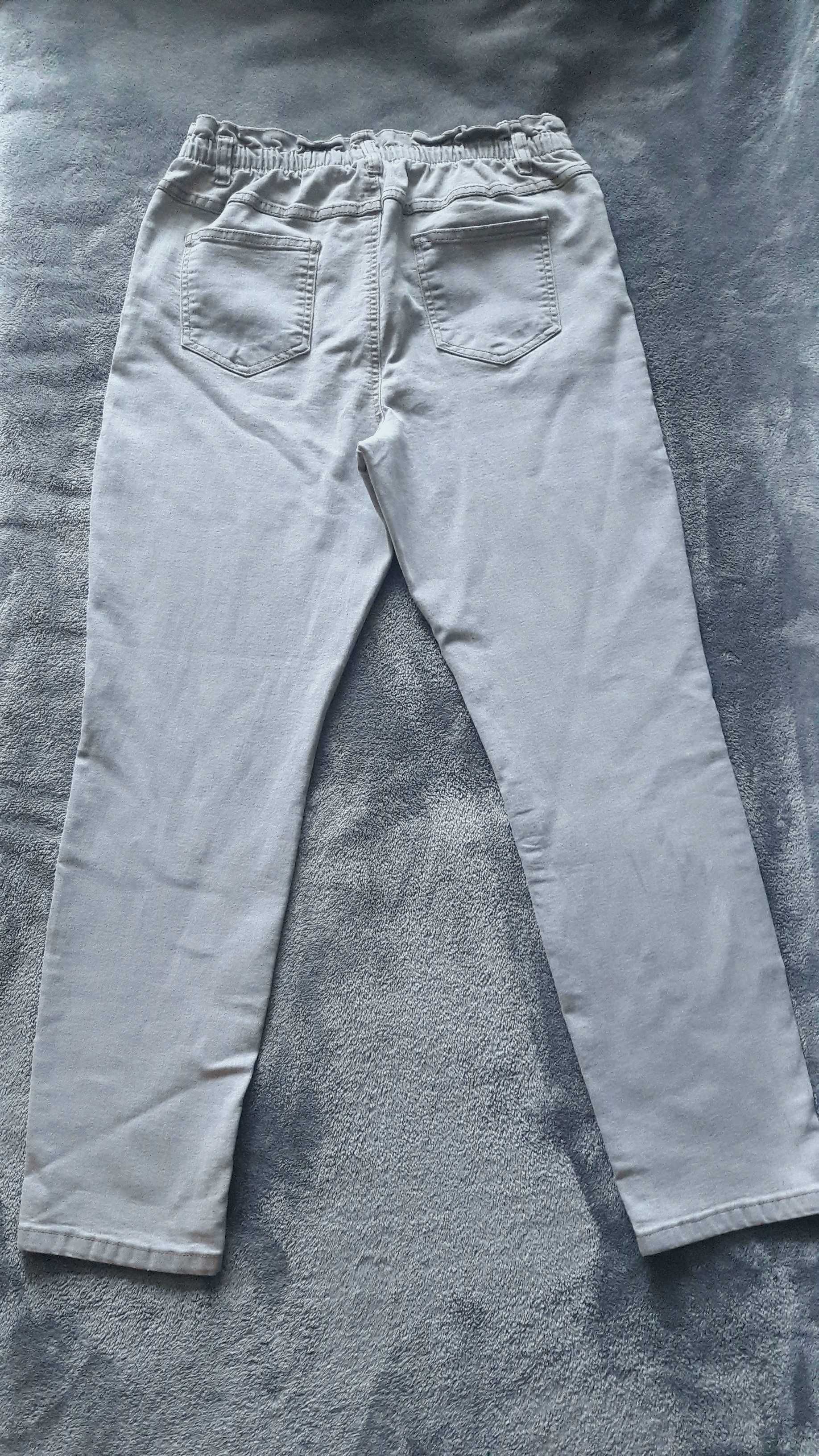 Spodnie jeansy szare r. 40