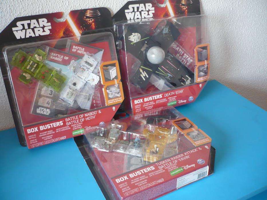 STAR WARS box busters ( Novos )