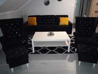 Meble tapicerowane glamour