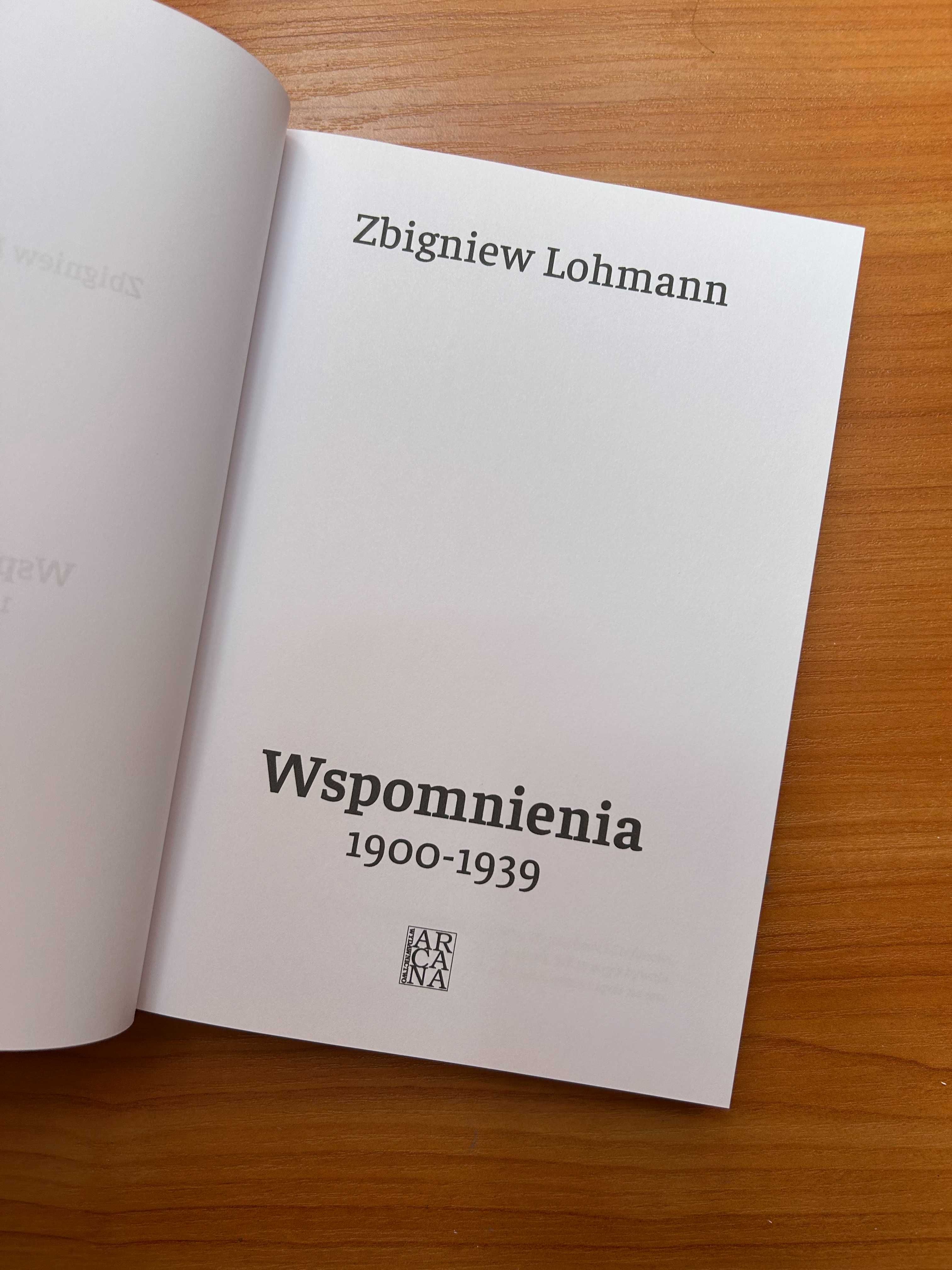 "Wspomnienia 1900 -1939" - Zbigniew Lohmann