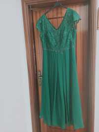 Vestido cerimónia verde