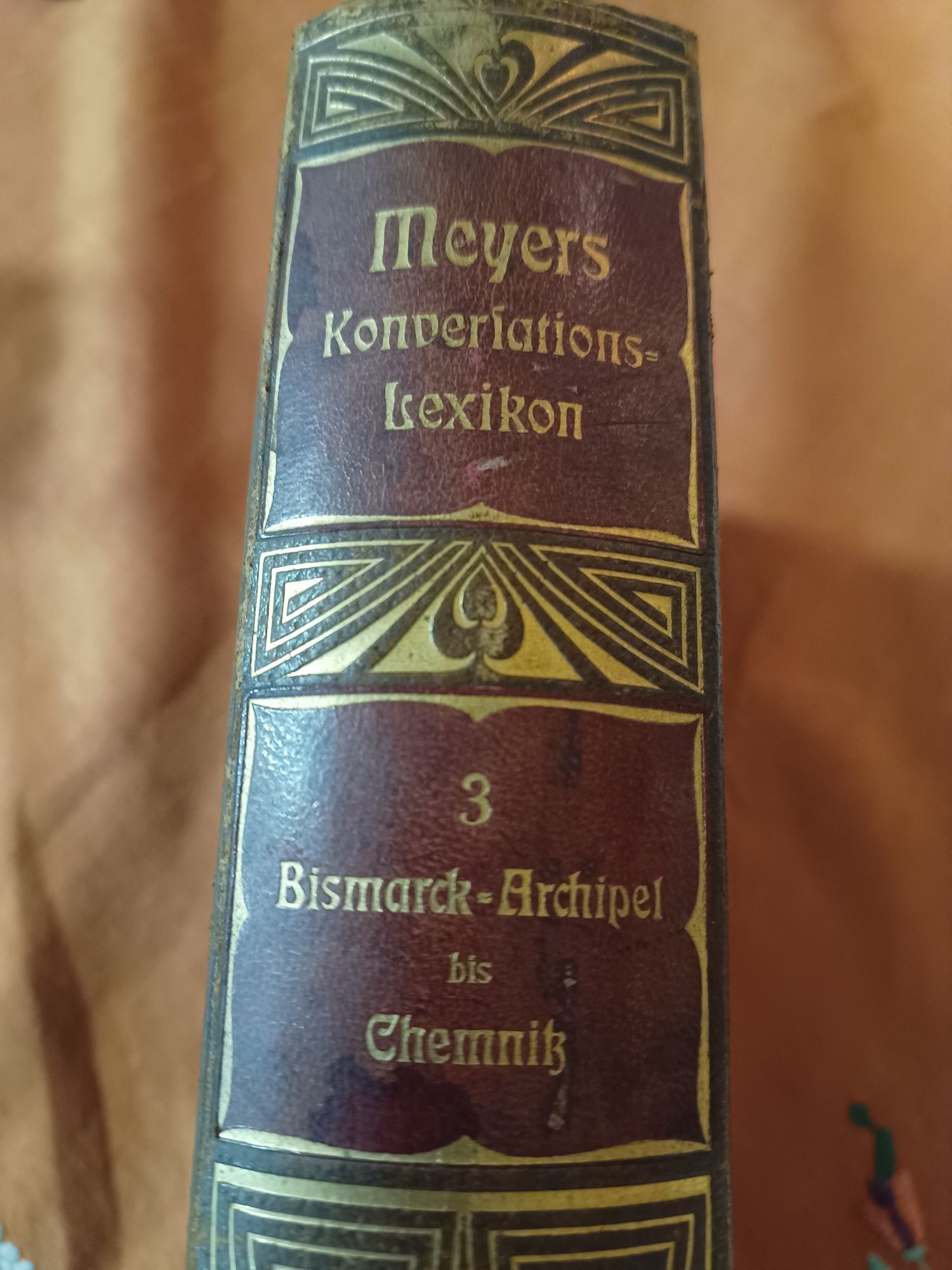 Meyers Konverlations Lexikon 1903r  NR.3