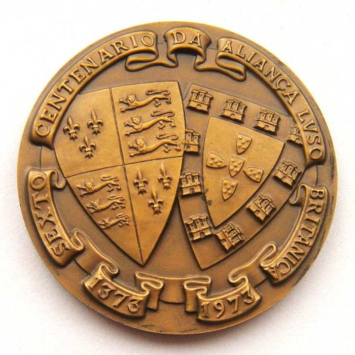 Medalha de Bronze Rei D Fernando Aliança Luso-Britânica por NUMIDICO