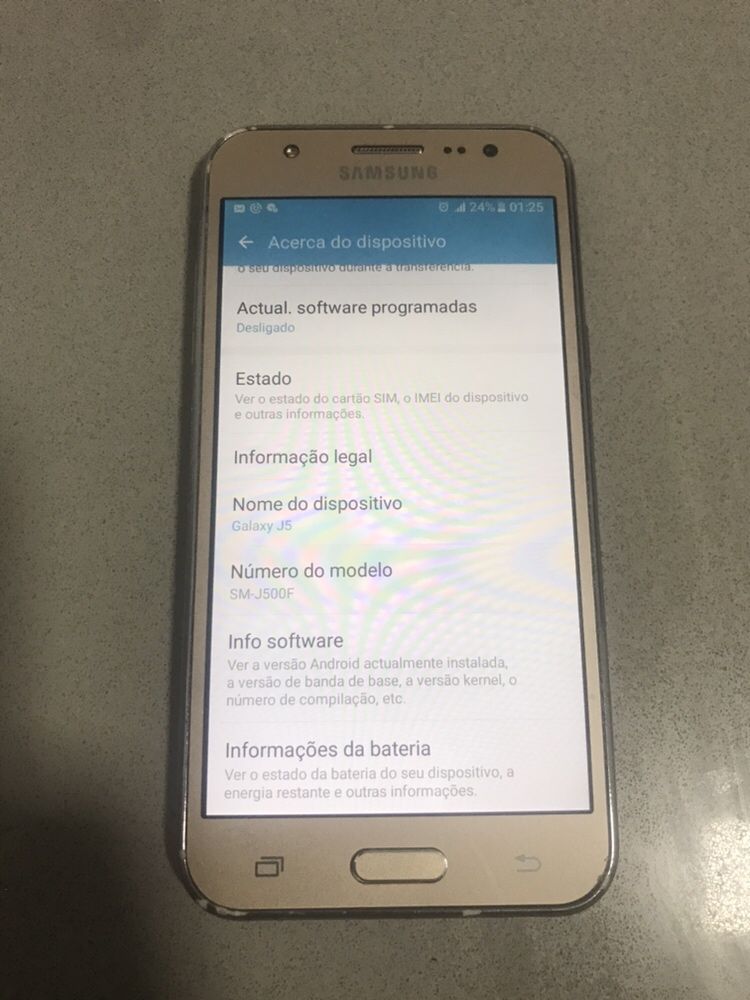 Samsung J5 2015 J500F Dual sim