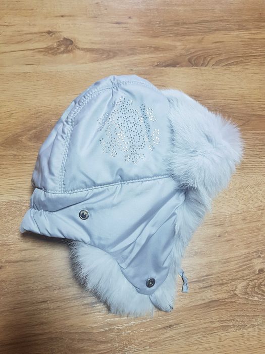 Шапка зимова з натуральним хутром