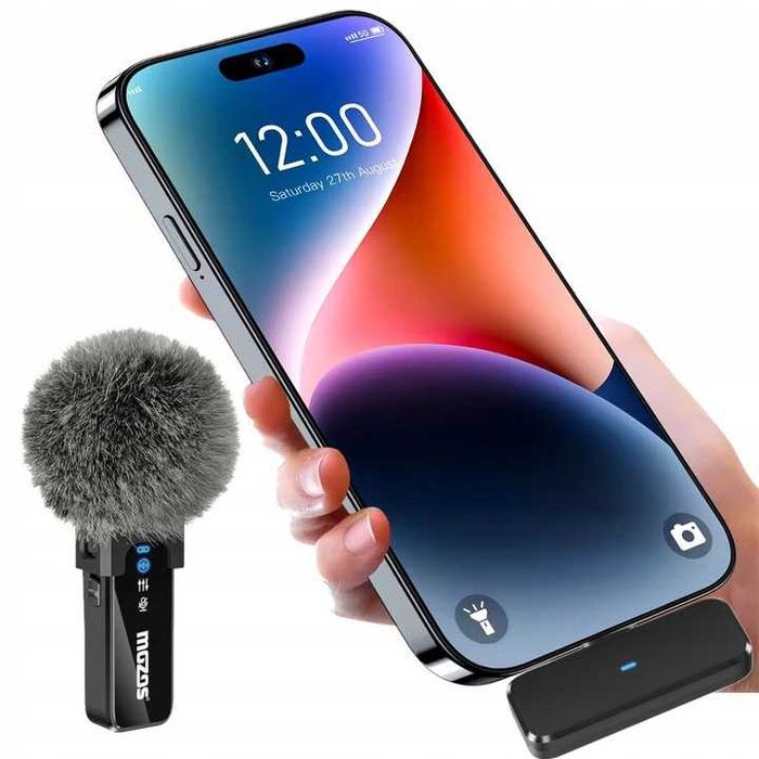 Mikrofon Krawatowy Do Telefonu USB-C Profesjonalny NOWY