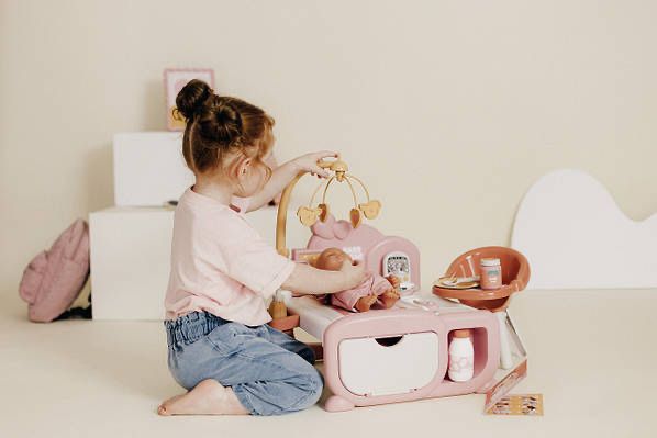 Ігровий центр Smoby “Бебі Ньорс. Терракотова пудра. Дитяча кімната”