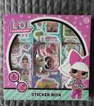Naklejki L.O.L. surprise sticker box wyklejanka kreatywne 3+